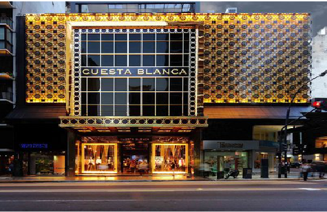 大渡口门头设计与商业空间的纽带。