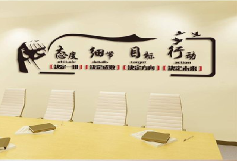 大渡口企业文化墙主要展示什么？