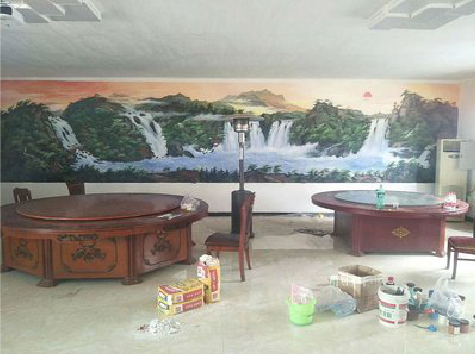 大渡口墙绘-写实风景