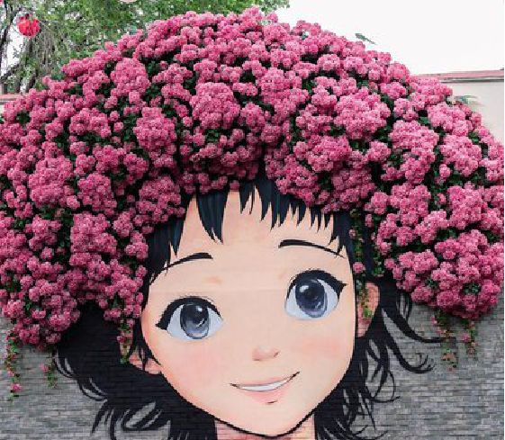 大渡口墙体彩绘-网红墙打卡