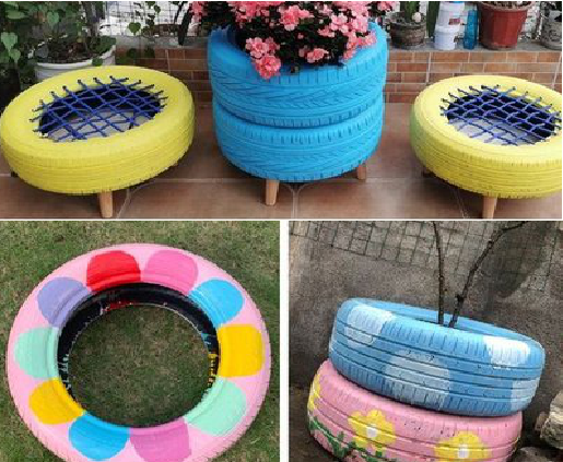 大渡口墙体彩绘-变废为宝