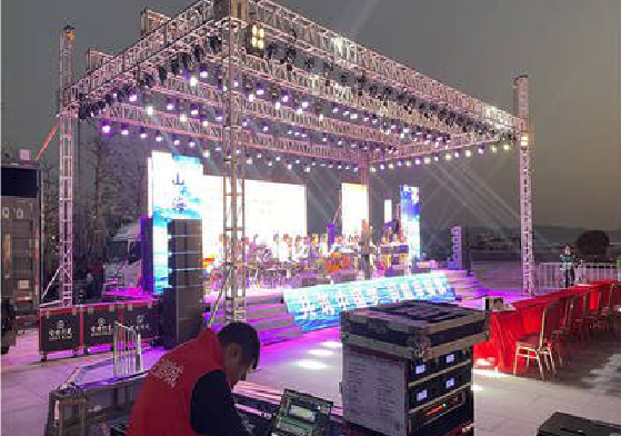 大渡口活动搭建