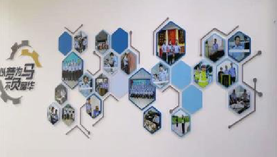 大渡口文化墙最常见的做法。