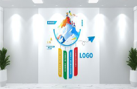 大渡口公司企业形象墙的工艺材料有哪些？